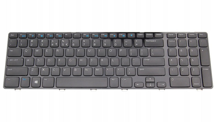Tastatura laptop pentru Dell inspiron 17 3721 3737 5721 5737 M731R 5735, US International, fără iluminare, cu NumPad