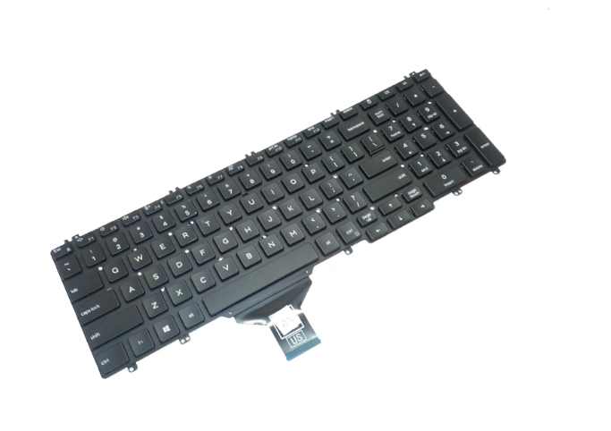 Tastatura laptop pentru Dell Latitude 5500 5501 5510 5511 Precision 3540 3541 3550 3551 PK132FA3A10 SG-97600-X3A, US International, fără iluminare, cu NumPad