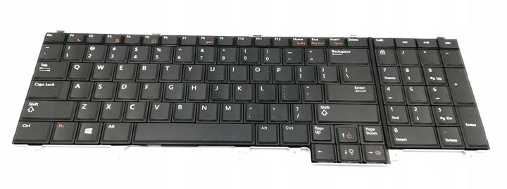 Tastatura laptop pentru Dell E5520 E5520M E6520 Precision M4700 M6600 PK130WR3A14 04RNXY 4RNXY NSK-LEBUC, US International, fără iluminare, cu NumPad