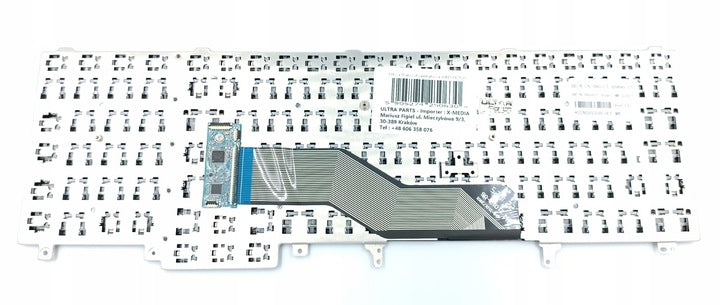 Tastatura laptop pentru Dell E5520 E5520M E6520 Precision M4700 M6600 PK130WR3A14 04RNXY 4RNXY NSK-LEBUC, US International, fără iluminare, cu NumPad