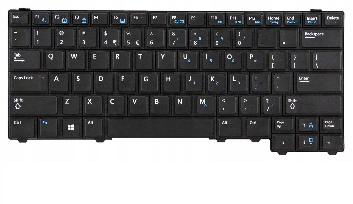 Tastatura laptop pentru Dell E5440, US International, fără iluminare, fără NumPad