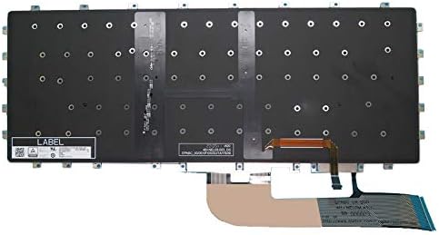 Tastatura laptop pentru Dell XPS 15 9575 2-in-1 15-9575 7590 M5540 NSK-EPABC 0HC1GN, US International, iluminată, fără NumPad