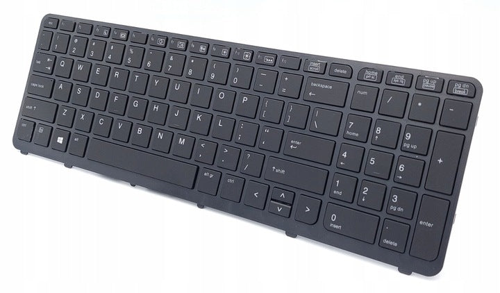 Tastatura laptop pentru HP ZBook 15 G1 ZBOOK 17 G1 ZBOOK 17 G2 US rama iluminata, US International, iluminată, cu NumPad