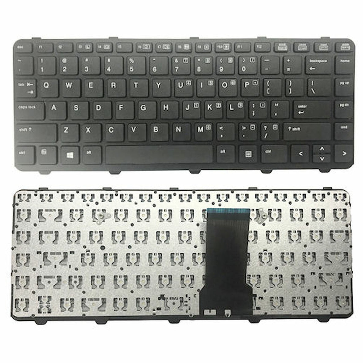 Tastatura laptop pentru HP ProBook 430 G0 G1 711468-001 cu rama, US International, fără iluminare, fără NumPad