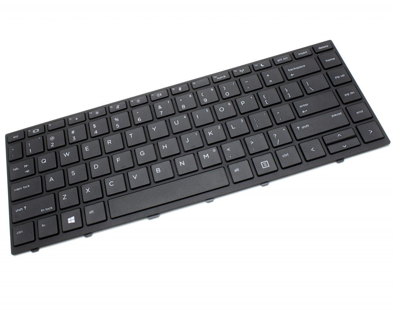 Tastatura laptop pentru HP Probook 430 G5 440 G5 445 G5 640 G4 645 G4 640 G5 cu rama, US International, fără iluminare, fără NumPad