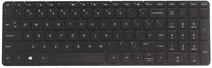 Tastatura laptop pentru HP 15-P 15-P000 15-P010DX 15-P011NR 15-P020CA 15-P021CA 15T-p000 15T-P100 17-F 17-F000 17T-F000 17Z-P, US International, fără iluminare, cu NumPad