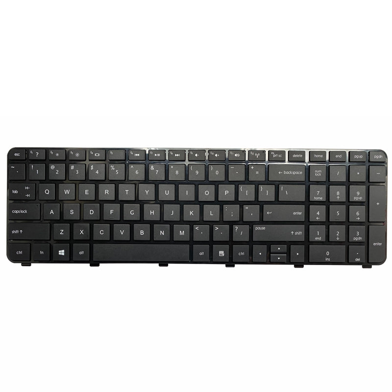 Tastatura laptop pentru HP DV7-6000 DV7-6100 DV7-6B00 DV7-6C00 DV7-6200 DV7-6058EO, UK, fără iluminare, cu NumPad