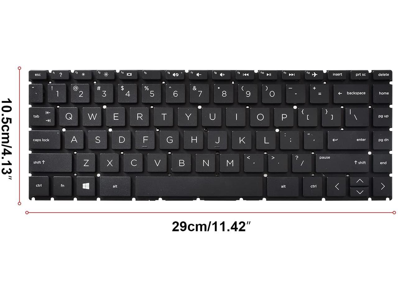 Tastatura laptop pentru HP 14-CE 14-CK 14-CD 14-CM 14-DG 14-DH 14-DQ 14s-DQ 240 245 246 G7 Pavilion X360, US International, fără iluminare, fără NumPad