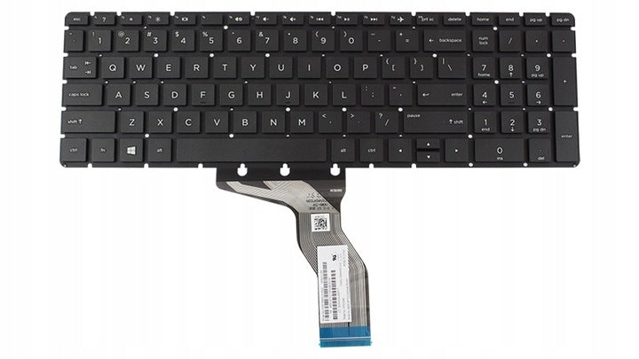Tastatura laptop pentru HP 250 255 256 G6, US International, fără iluminare, cu NumPad