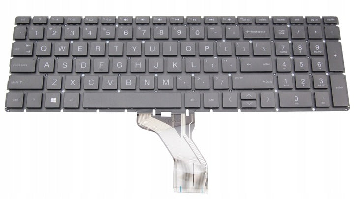 Tastatura laptop pentru HP 15-DA 15-DB 15-DX 15-DB0030NR 15-DB0031NR, US International, fără iluminare, cu NumPad