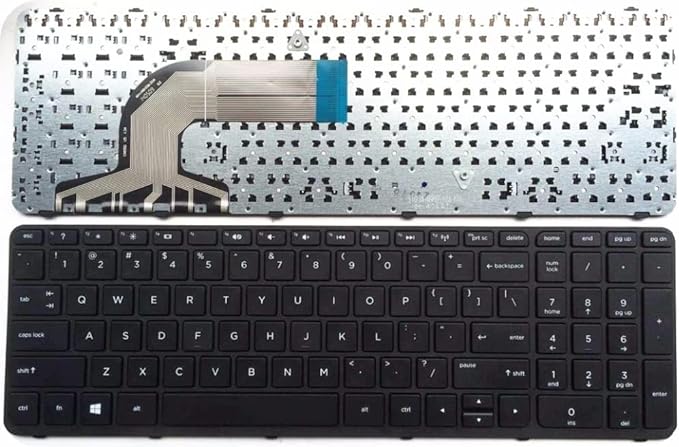 Tastatura laptop pentru HP Probook 350 G1 350 G2 355 G1 355 G2 model B, US International, fără iluminare, cu NumPad