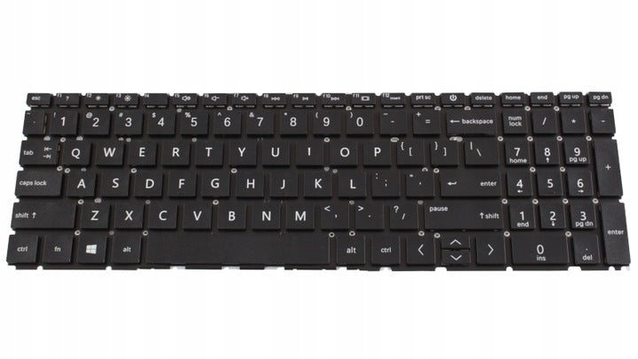 Tastatura laptop pentru HP Pavilion 15-EG 15-EH M19N73 TPN-Q246 TPN-Q245 17-CP 17-CN buton power, US International, fără iluminare, cu NumPad
