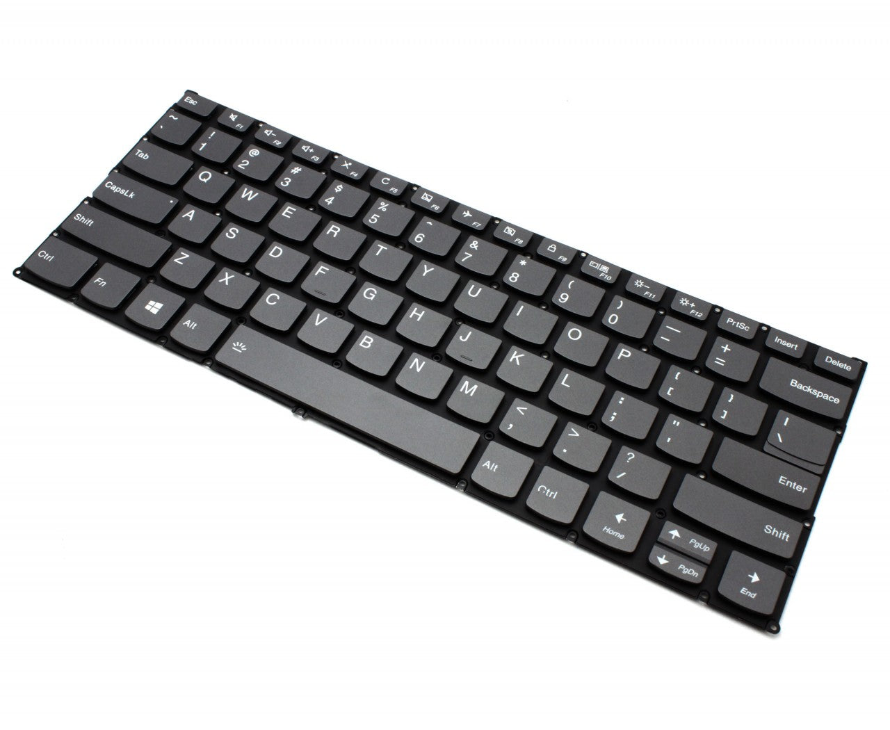 Tastatura laptop pentru Lenovo IdeaPad Yoga 530S-14ARR 530S-14IKB 530S-15IKB BACKLIT, US International, iluminată, fără NumPad