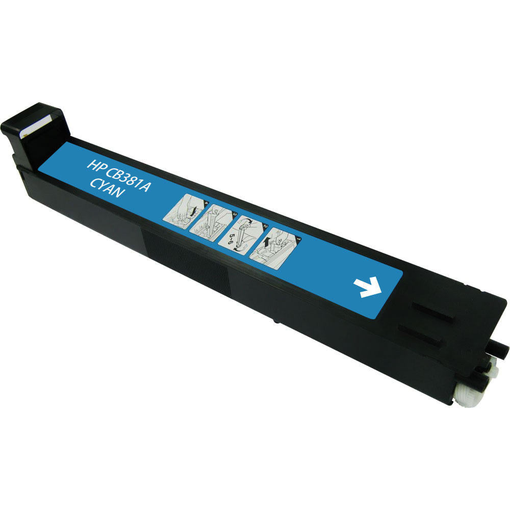 Toner compatibil HP 824A CB381A, Cyan, 21500 pagini