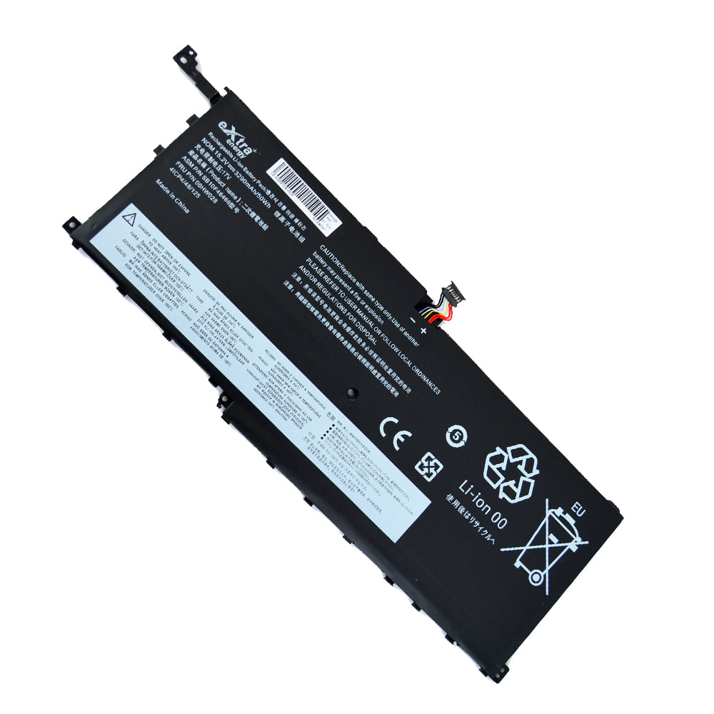 Baterie laptop Lenovo X1 Yoga 1st Gen (Type 20FQ 20FR) X1 Yoga 2nd Gen (Type 20JD 20JE 20JF 20JG) X1 Carbon gen 4 (Type 20FB, 20FC) 00HW028, 4 celule, 3290mAh, 15.2V, Li-Polymer