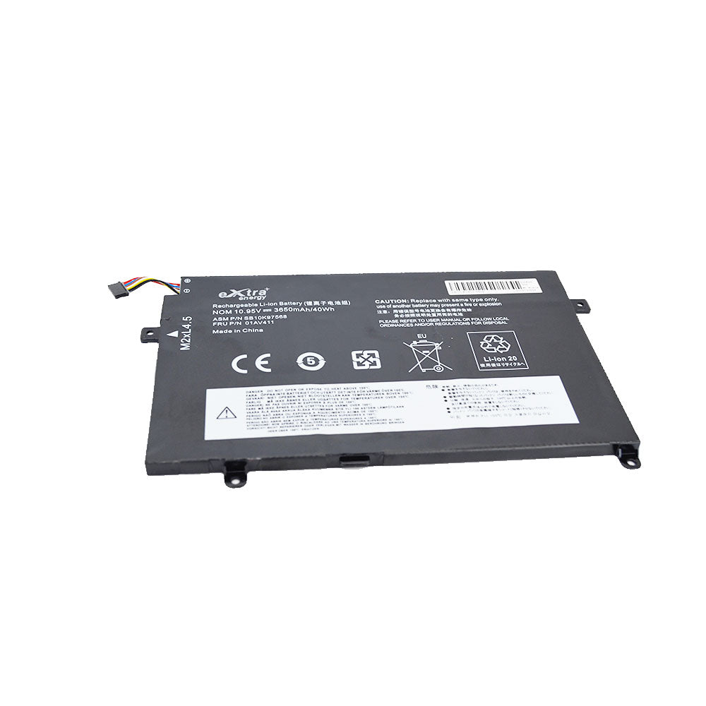 Baterie laptop Lenovo ThinkPad E470 E470C E475 01AV411 01AV412 01AV413, 3 celule, 3650mAh, 10.95V, Li-Polymer