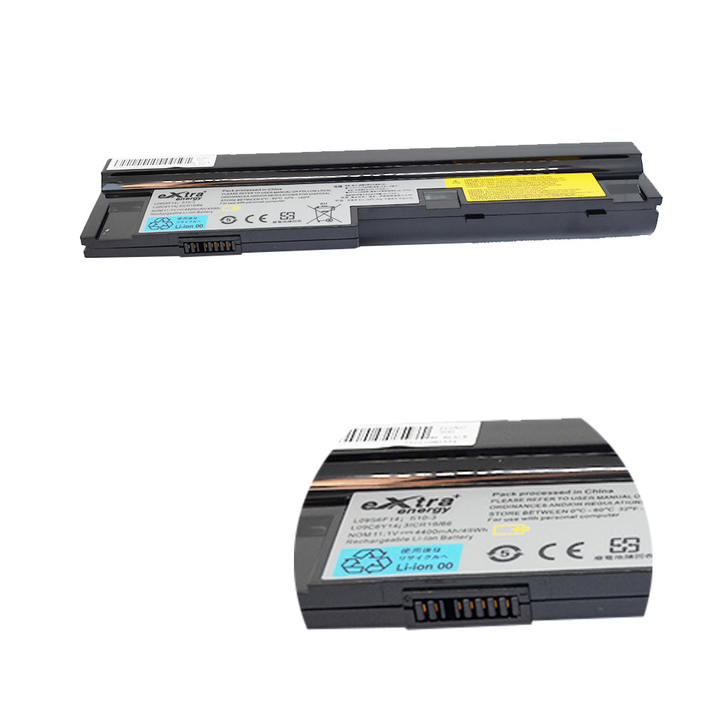 Baterie laptop Lenovo IdeaPad S10-3 S10-3c S10-3s S100 S205 U160 U165 L09M3Z14 L09M6Y14 L09S6Y14, 6 celule, 4400mAh, 11.1V, Li-Ion