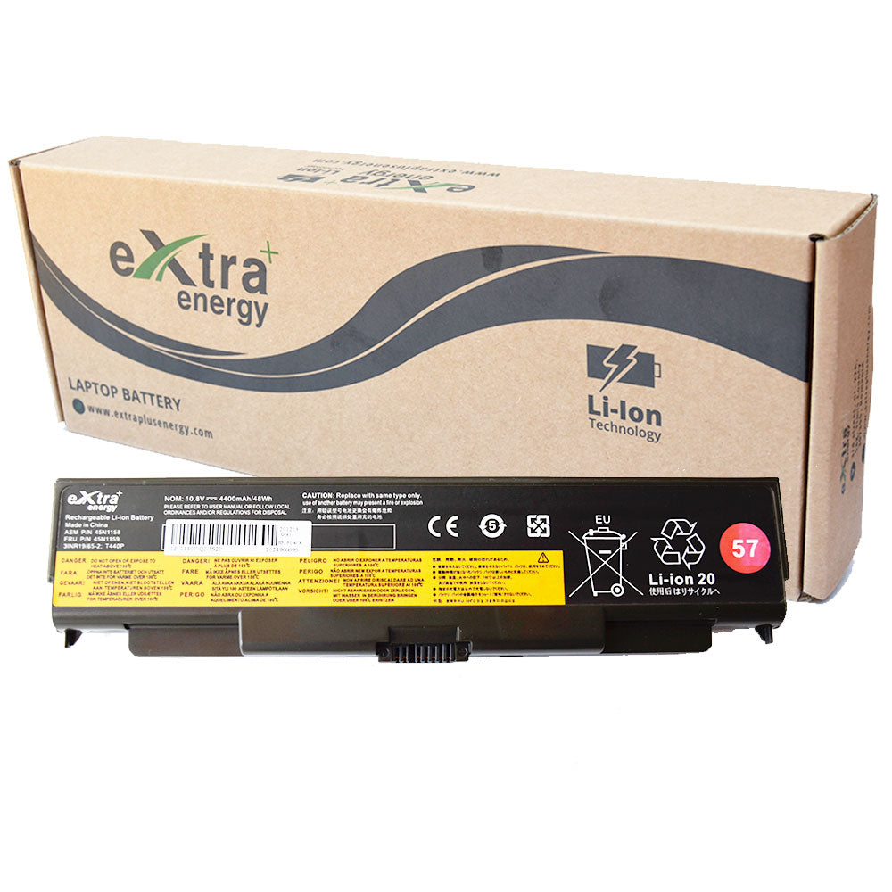 Baterie laptop Lenovo ThinkPad T440P T540P W540 W541 L440 L540, 6 celule, 4400mAh, 10.8V, Li-Ion