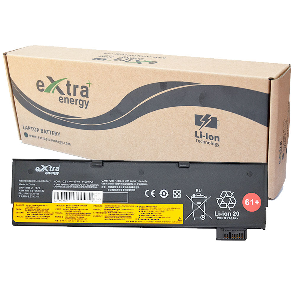 Baterie laptop Lenovo ThinkPad P51S T470 T570 T480 01AV422-01AV428 SB10K97579 SB10K97585 SB10K97597, 6 celule, 4400mAh, 10.8V, Li-Ion