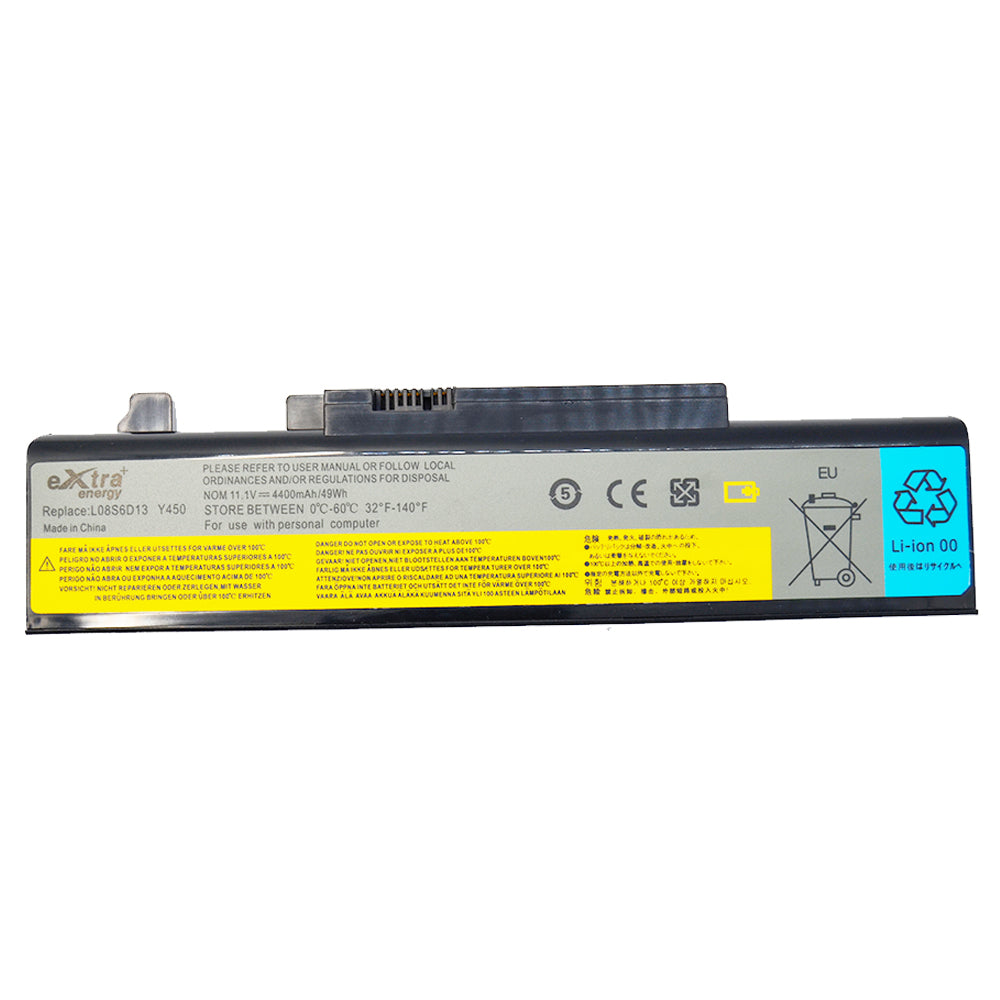 Baterie laptop IBM Lenovo IdeaPad Y450 Y450A Y550 Y550A Y550P L08L6D13 L08S6D13 55Y2054, 6 celule, 4400mAh, 11.1V, Li-Ion