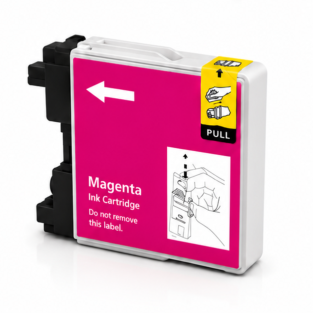 Cartus imprimanta high premium compatibil Orink LC-950, 900, 47, 41, 09, pentru Brother DCP-110c, Brother DCP-115c, Brother DCP-120c, Magenta, 12ml