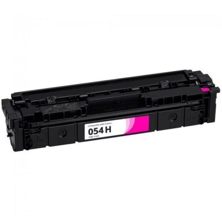 Toner compatibil Canon CRG-054HM pentru Canon MF645CX, Canon MF643Cdw și Canon MF641Cw, Magenta, 2.300 pagini