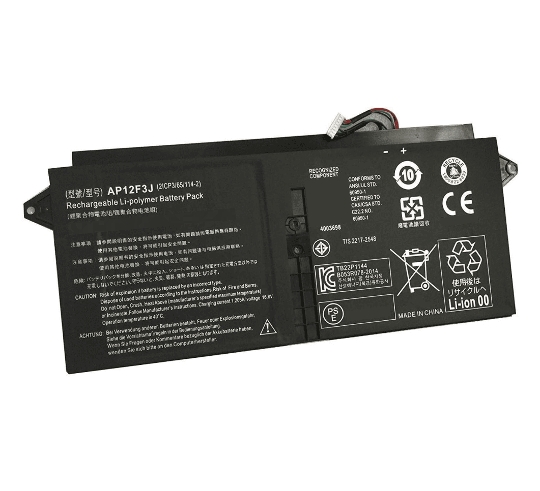 Baterie laptop Acer Acer Aspire S7 S7-391 Ultrabook S7-392 S7-393 AP12F3J, 2 celule, 5000mAh, 7.6V, Li-Ion
