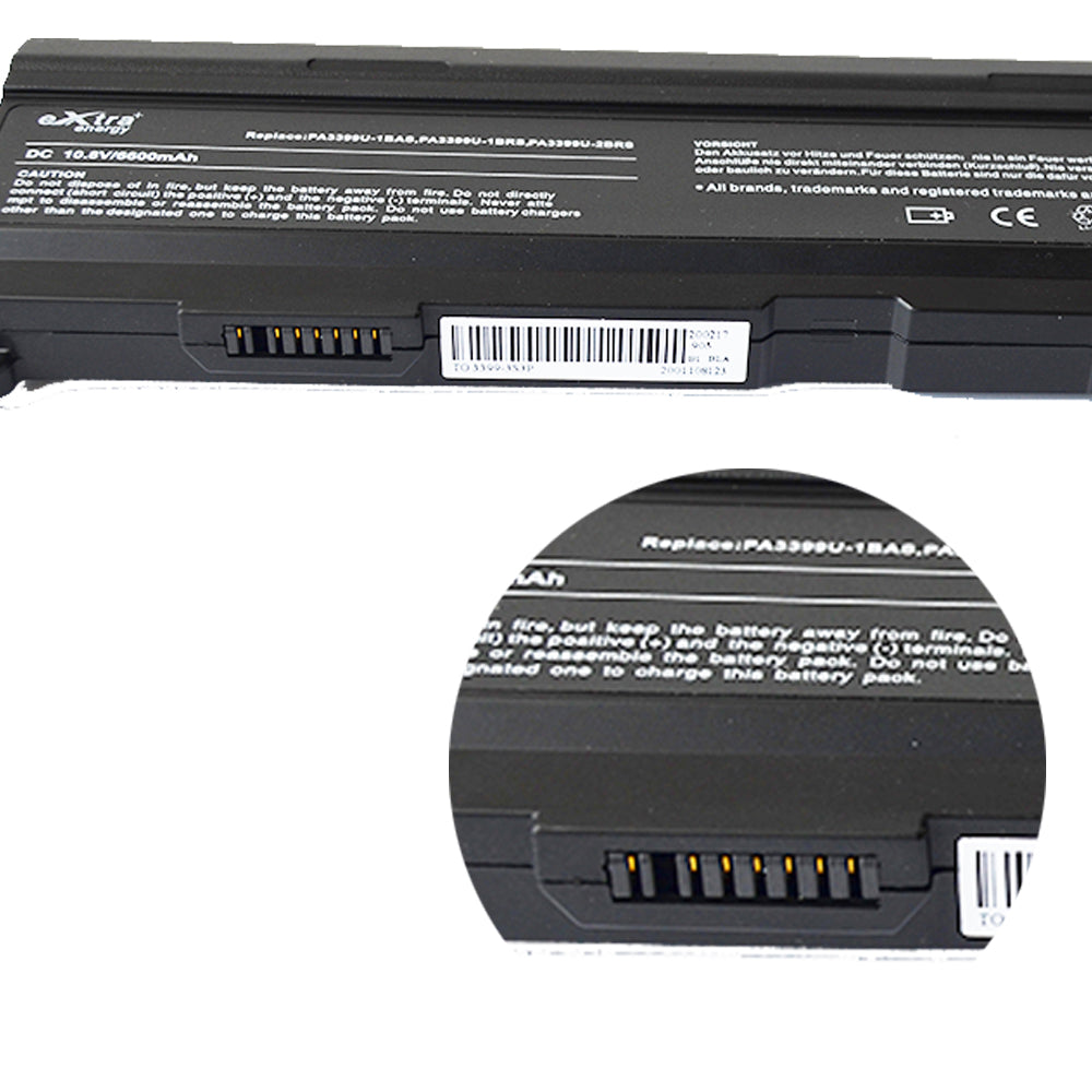 Baterie laptop Toshiba Satellite A80 A100 M40 M50 PA3399U-1BRS, 9 celule, 6600mAh, 10.8V, Li-Ion