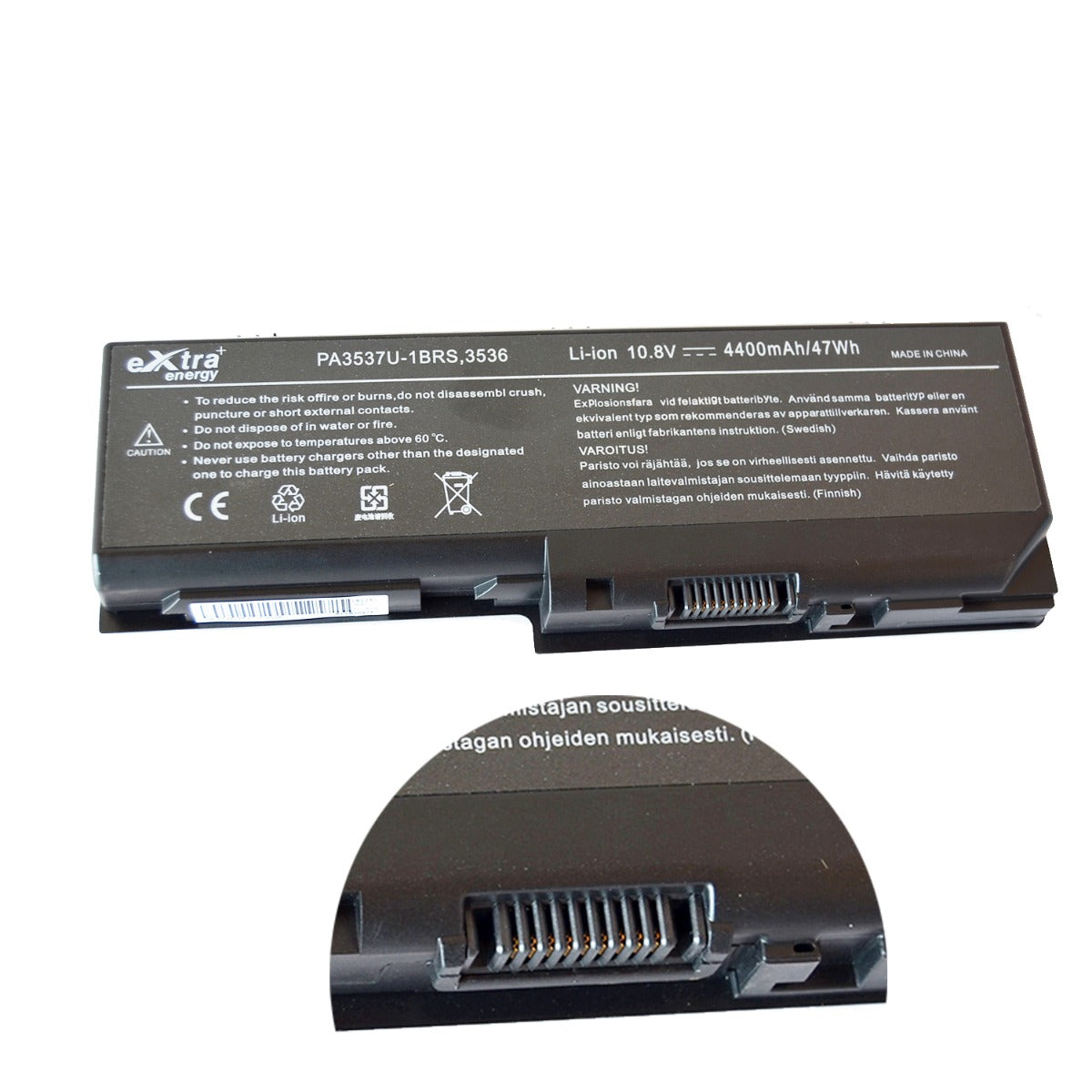 Baterie laptop Toshiba Satellite Pro L350 P200 P300 PA3536U-1BRS, 6 celule, 4400mAh, 10.8V, Li-Ion