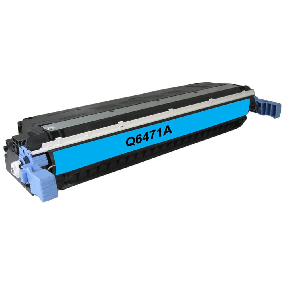 Toner compatibil HP 502A Q6471A, Cyan, 3500 pagini
