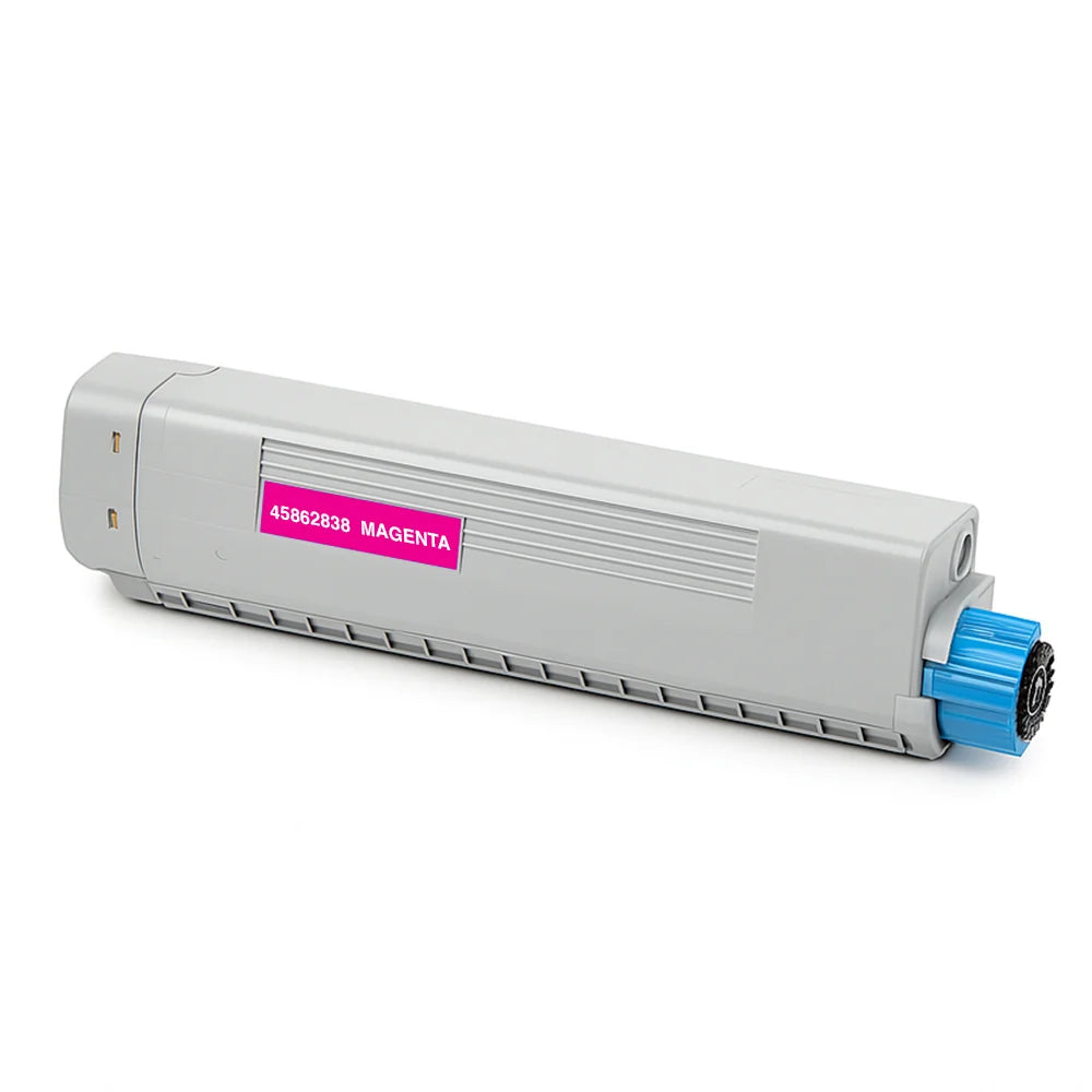 Toner compatibil OKI 45862838 pentru OKI MC 853 și OKI MC 873, Magenta, 7.300 pagini