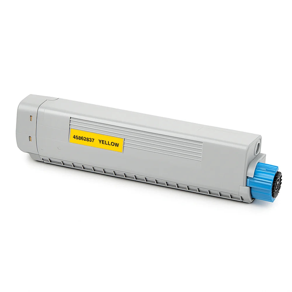 Toner compatibil Samsung 45862837 pentru OKI MC 853, OKI MC 873, Galben, 7.300 pagini