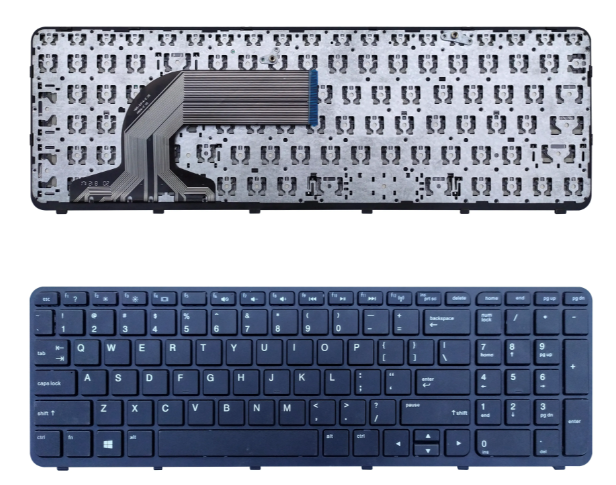 Tastatura laptop pentru HP 350 G1 350 G2 355 G2 752928-001 758027-001 6037B0095501 SG-59840-XUA model A, US International, fără iluminare, cu NumPad