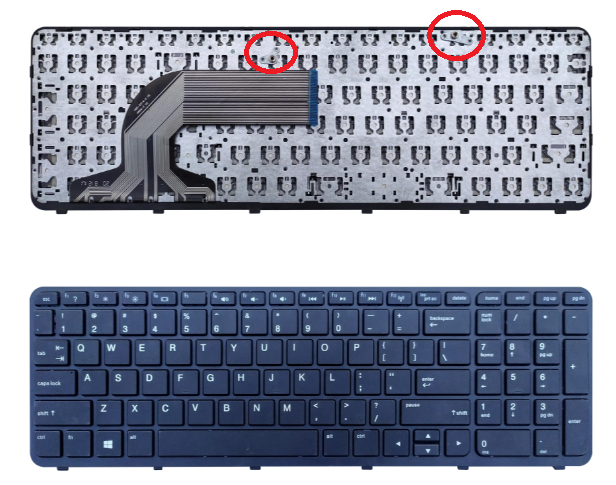 Tastatura laptop pentru HP 350 G1 350 G2 355 G2 752928-001 758027-001 6037B0095501 SG-59840-XUA model A, US International, fără iluminare, cu NumPad