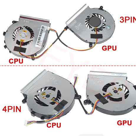 Cooler procesor laptop GPU MSI GE72 GE62 MS-1795 PE60 PE70 GL62 GL72 PAAD06015SL 3 PIN