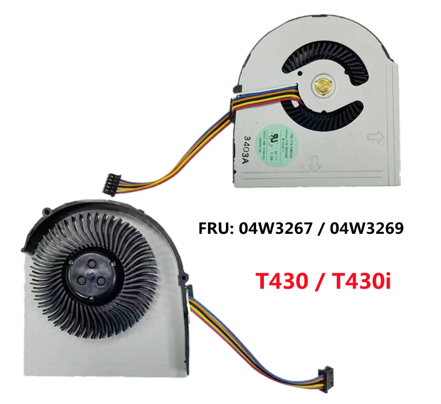 Cooler procesor laptop Lenovo Lenovo ThinkPad T430 T430i 5 pin 6 fire