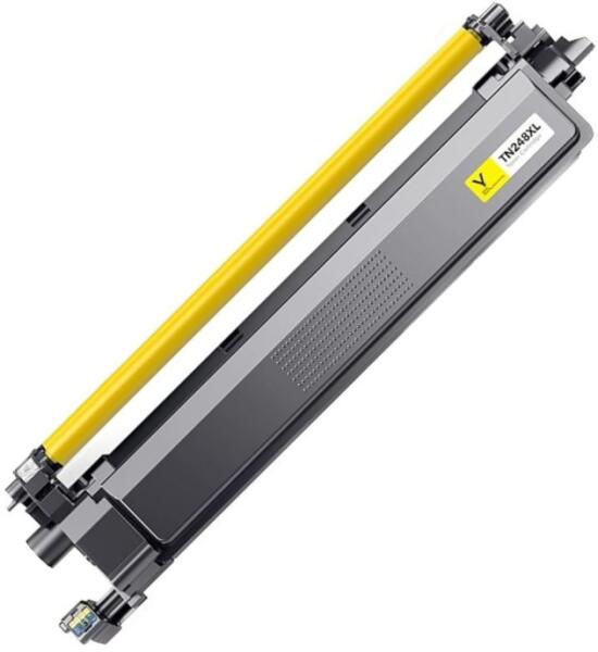 Toner compatibil Brother TN248XLY pentru Brother MFC L3760CDW, Brother L8340CDW și Brother L8390CDW, Galben, 2.300 pagini