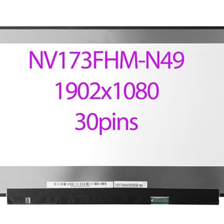 Display laptop 17.3 inch subtire Full HD 1920x1080 NV173FHM-N49 30 pini fara prinderi