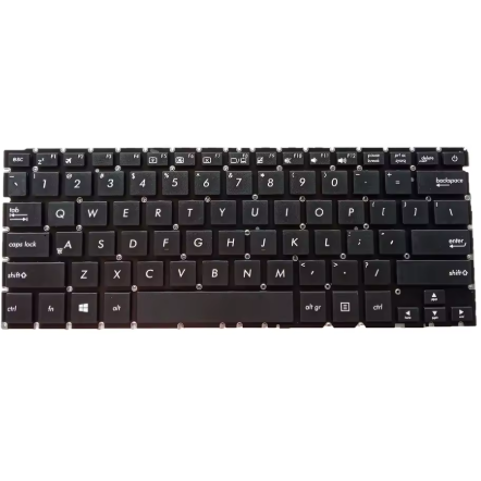 Tastatura laptop pentru Asus Zenbook UX303 UX303L UX303LB UX303LN UX303UA UX303B, US International, fără iluminare, fără NumPad