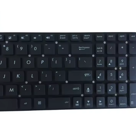 Tastatura laptop pentru Asus X751 X751L X751LA X751LAV X751LD X751LDV X751LK X751LN X751MJ X751 X751L X751LA X751M X751MA X751S X751SA X751N X751NA K751L, US International, fără iluminare, cu NumPad
