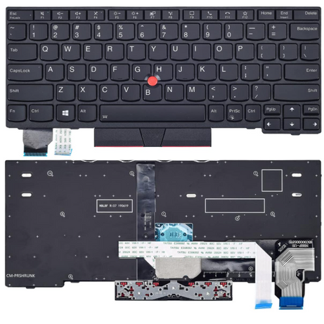 Tastatura laptop pentru Lenovo ThinkPad X13 Gen1 L13 Yoga Gen2 S2 Yoga 5th Gen6 X280 A285 X390 X395 S2 5th Gen S2 Gen 6, US International, fără iluminare, fără NumPad