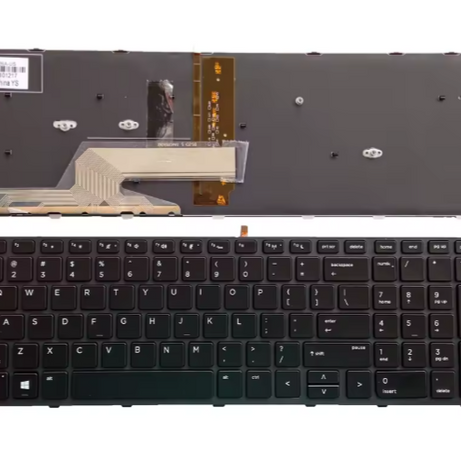 Tastatura laptop pentru HP Probook 450 G5 455 G5 470 G5 iluminata, US International, iluminată, cu NumPad