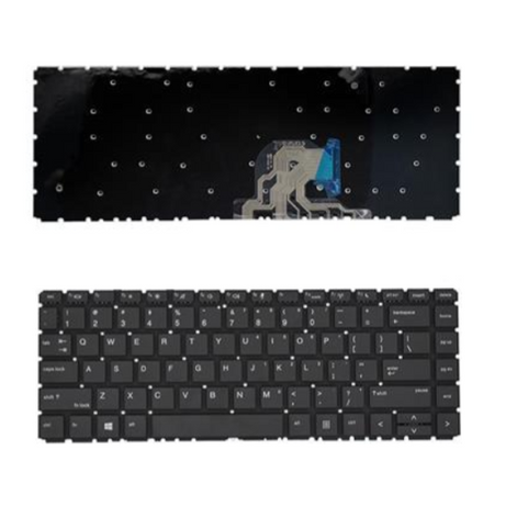 Tastatura laptop pentru HP ProBook 440 G6 445 G6 445R G6 440 G7 L44589-001, US International, fără iluminare, fără NumPad
