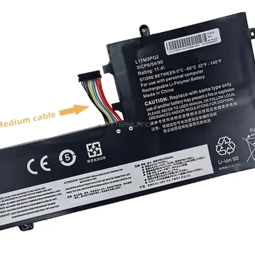 Baterie laptop Lenovo Legion Y7000-2019 Y7000P-1060 Y530-15ICH-1060 Y540-2 15IRH Y540-17IRH L17C3PG2 L17M3PG2 L17C3PG1 cablu mediu, 3 celule, 4650mAh, 11.4V, Li-Polymer