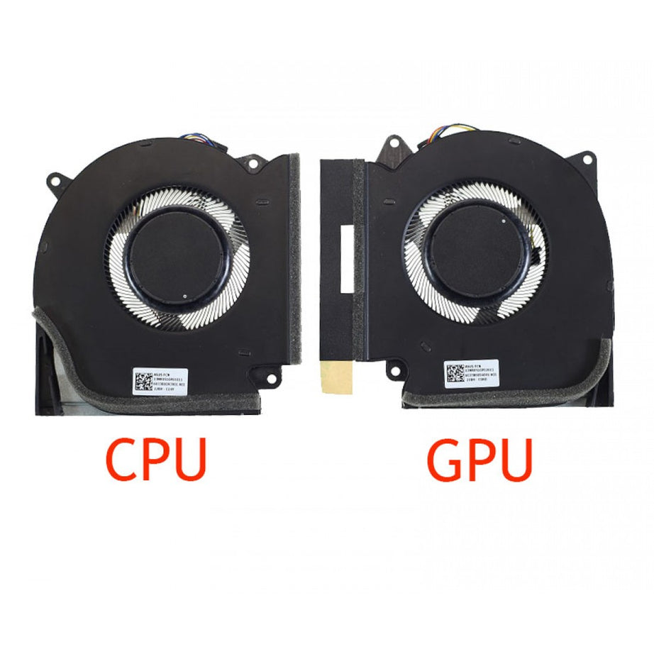 Set 2 coolere procesor laptop Asus ROG Strix G15 G512IC DFS5K221153715 FNAC 6033B0093901 13NR0510P01011 DFS5K223052835 FNAD 6033B0094001 13NR0510P02011 5V 0.5A