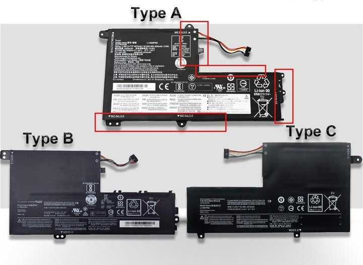 Baterie laptop Lenovo Yoga 500-14 500-14IBD 500-14ISK 500-15 500-15IBD 500-15ISK L14L2P21 L14M2P21-Model C, 3 celule, 3500mAh, 7.4V, Li-Polymer