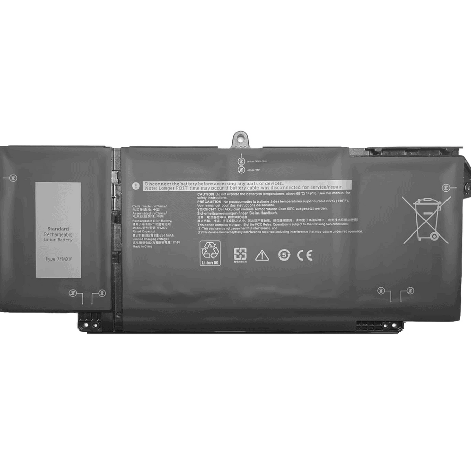 Baterie laptop Dell Latitude 5320 7320 7420 7520 9JM71 0TN2GY 4M1JN 7FMXV, 4 celule, 3600mAh, 15.2V, Li-Ion