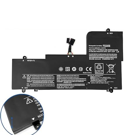 Baterie laptop Lenovo Yoga 710 14 15 710-15IKB 710-151KB 710-14IKB 710-141KB 710-14ISK 710-141SK 80V4 710-15ISK 710-151SK L15L4PC2 L15M4PC2, 4 celule, 6800mAh, 7.6V, Li-Polymer