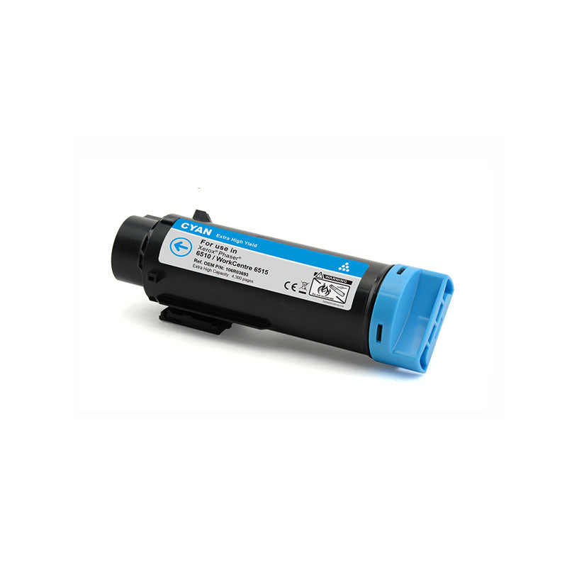 Toner compatibil Xerox 106R03485, Cyan, 2400 pagini
