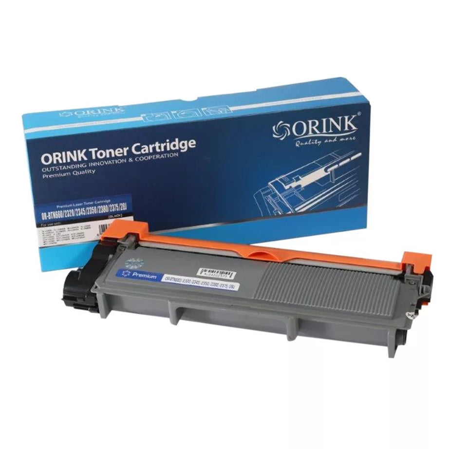 Toner compatibil Brother TN660, TN2320, TN2345, TN2350, Negru, 2600 pagini